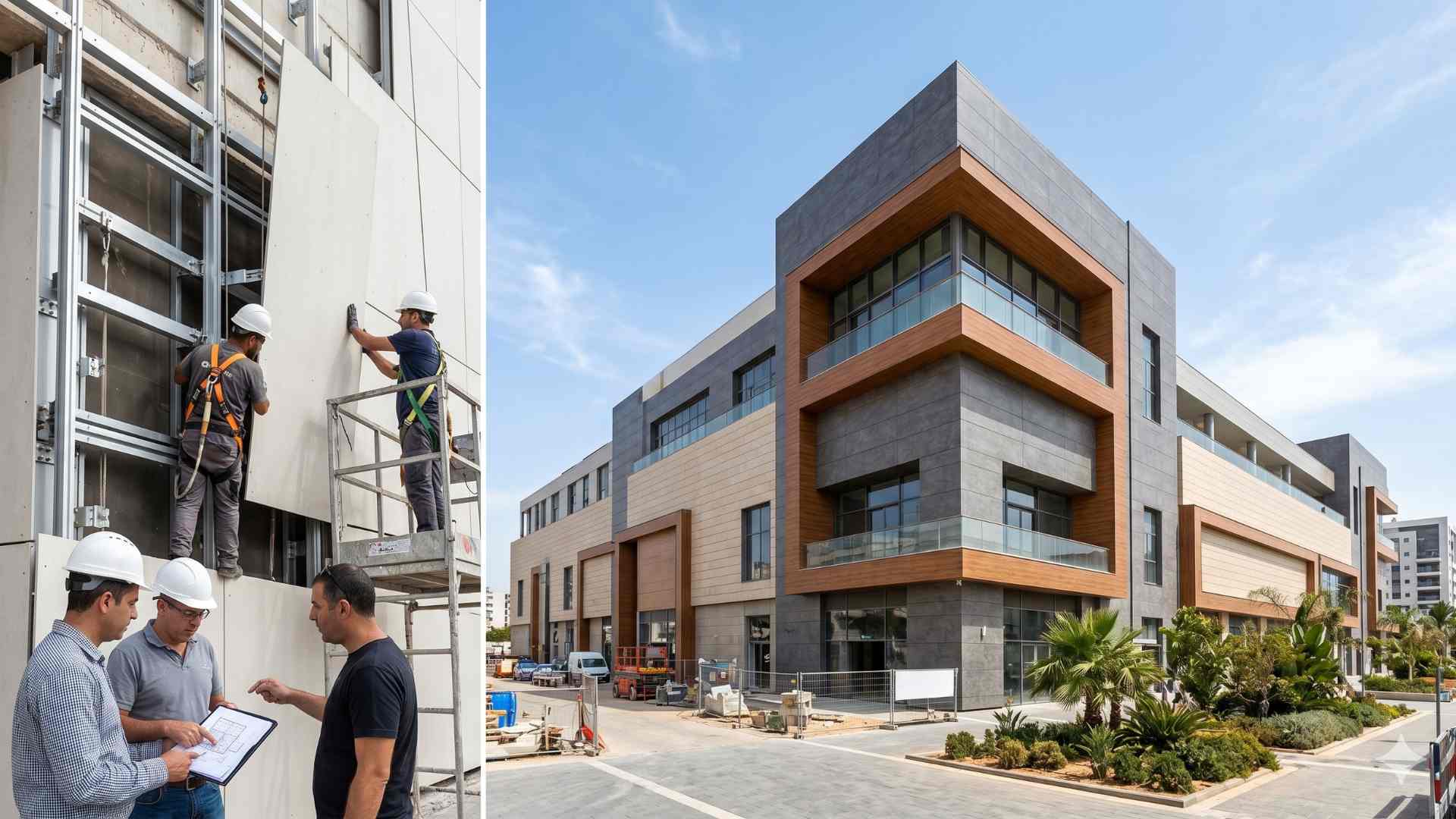 כשלים נפוצים בחיפוי קירות חוץ